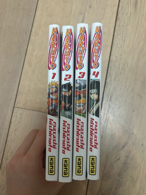 Lot Naruto Tome 1 à 4 - Masashi Kishimoto |Manga Shônen occasion
