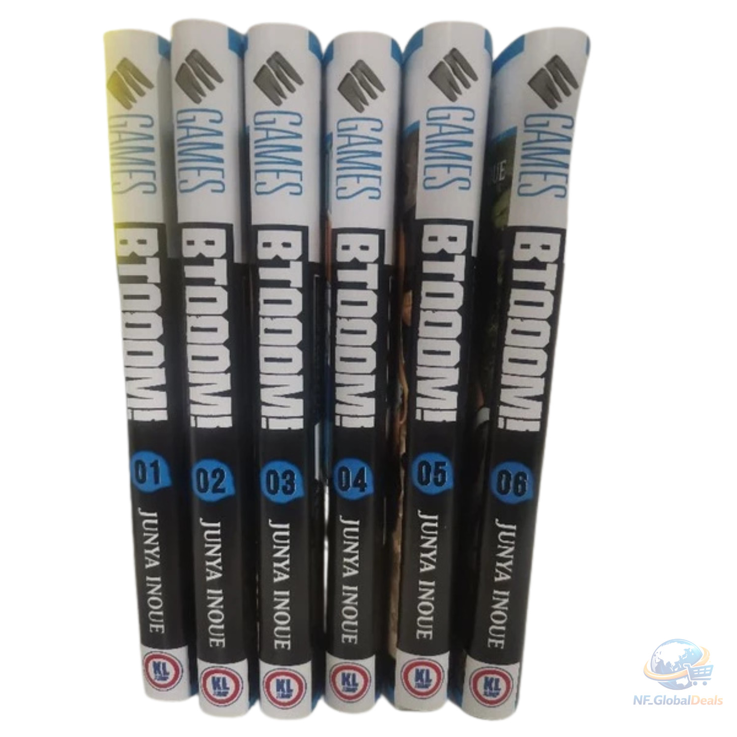 Btoom Manga Set Vol 1-26 PART/BUNDLE SET Light Dark Versione Inglese Fumetto
