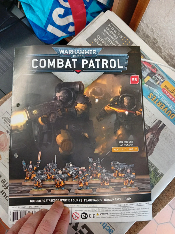 #warhammer combat patrol 40000 n 53 guerriers atrekogs partie 1 sur 2