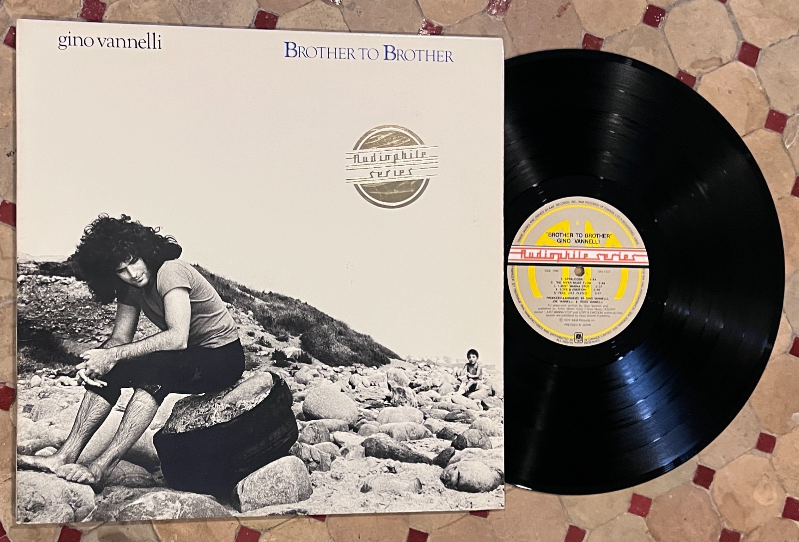 Gino Vannelli Brother to Brother Audiophile Series Half Speed Master Vinyl LP