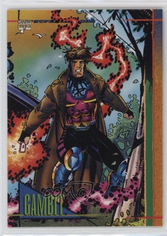 1993 SkyBox Marvel Universe Series IV Gambit #114 12zm