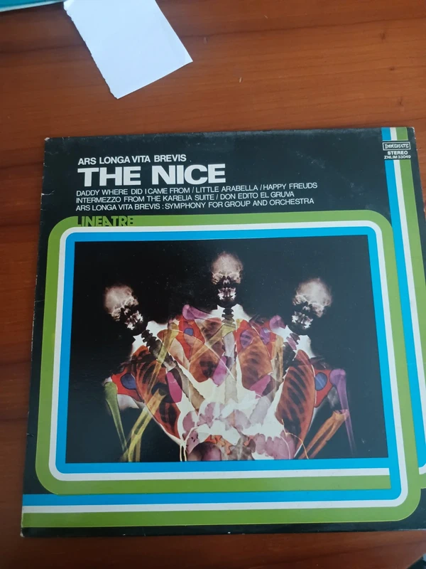 LP Autore Ars Longa Vita Brevis, titolo 'The Nice', anno 1977