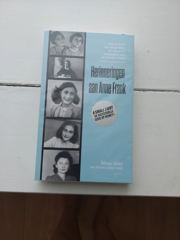 Nieuw boek Herinneringen aan Anne Frank