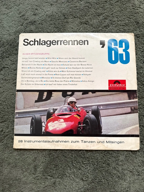 Schlagerrennen ’63 – 28 Instrumentalaufnahmen – Polydor Vinyl LP