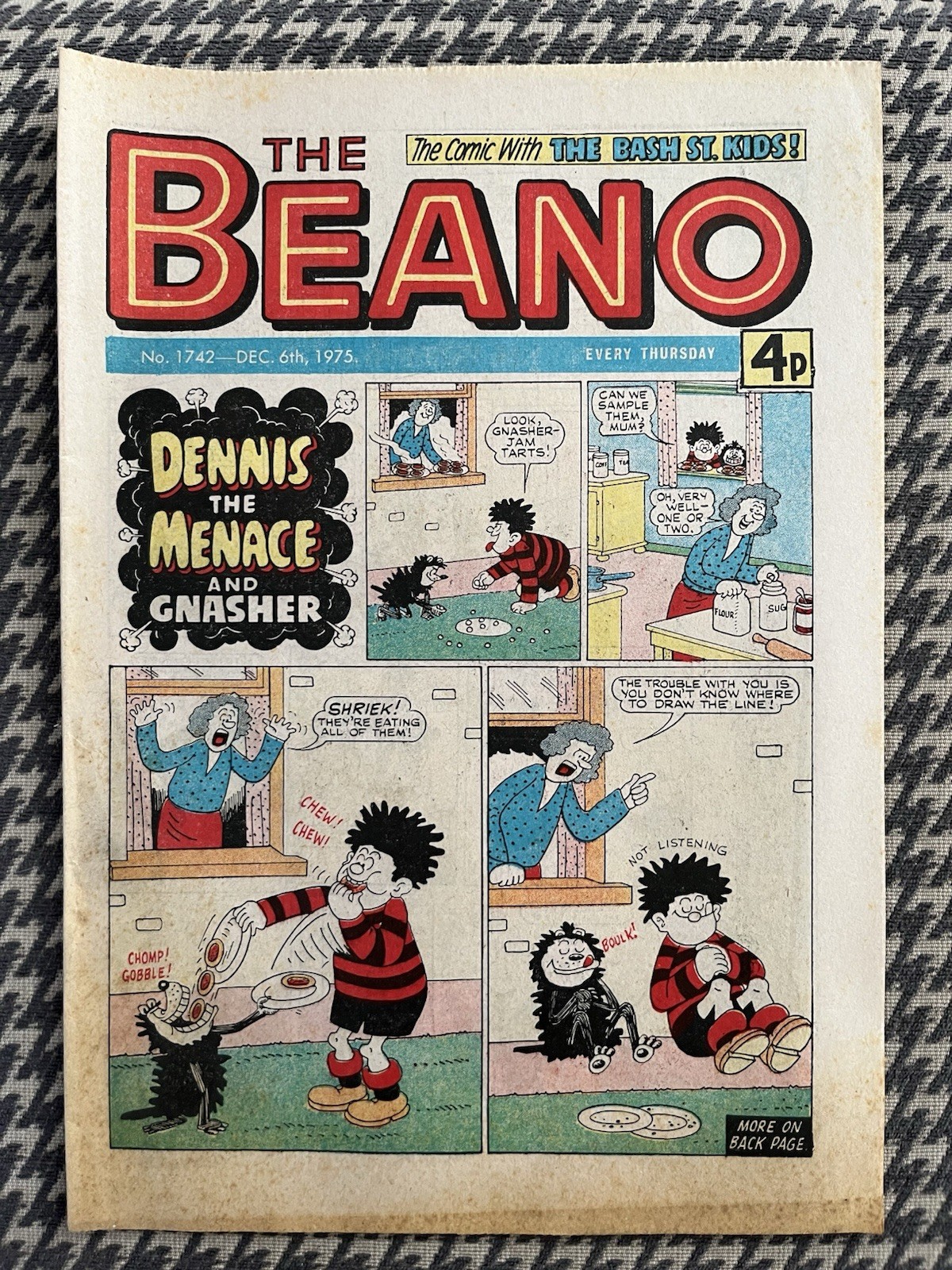 The Beano Comic No# 1742 December 6th 1975 FN