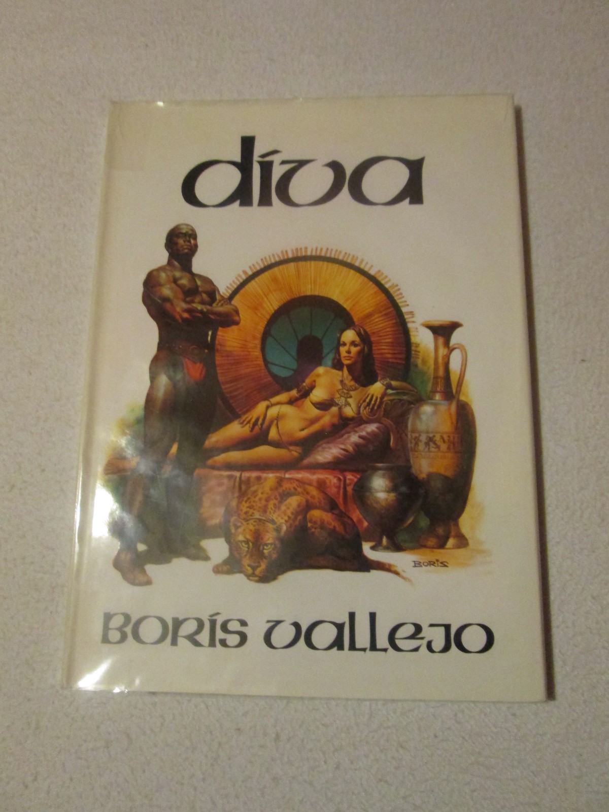 TTBE NEUF EO 2ème tirage VINTAGE EARLY 80S ONE SHOT BORIS VALLEJO ARTBOOK DIVA