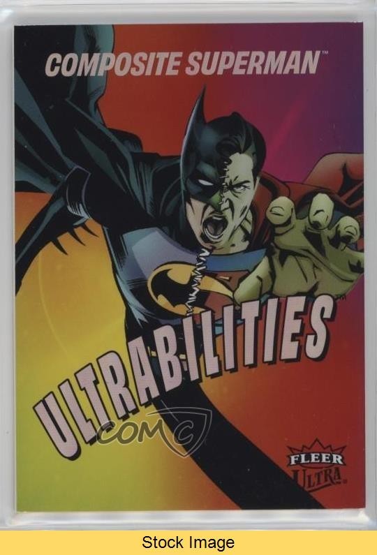 2026 Fleer Ultra Superman Ultrabilities Composito Superman #24OF30UB LEGGI 15fy