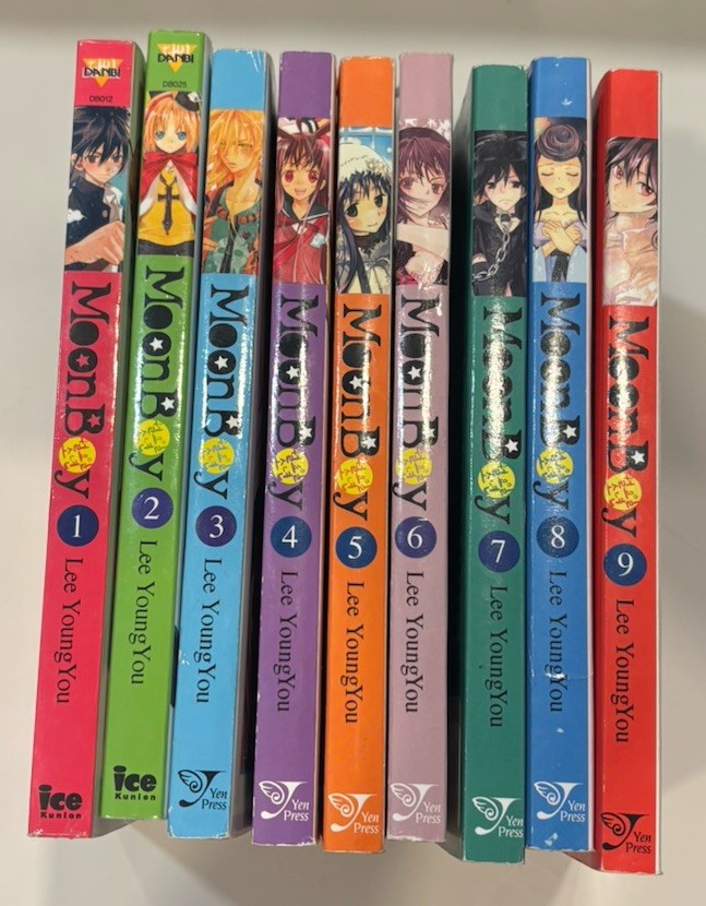 Moon Boy Manga Completo Collezione 1-9 PRIMA STAMPA 1 2 3 4 5 6 7 8 9 Manhwa