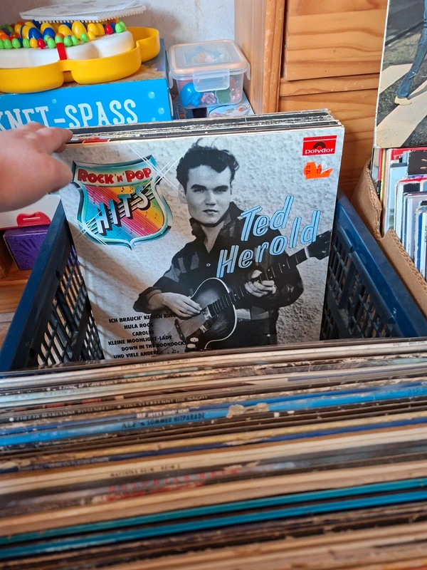 6 schallplatten Ted Herold