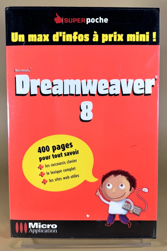 Livre Dreamweaver 8 – Informatique - TB état