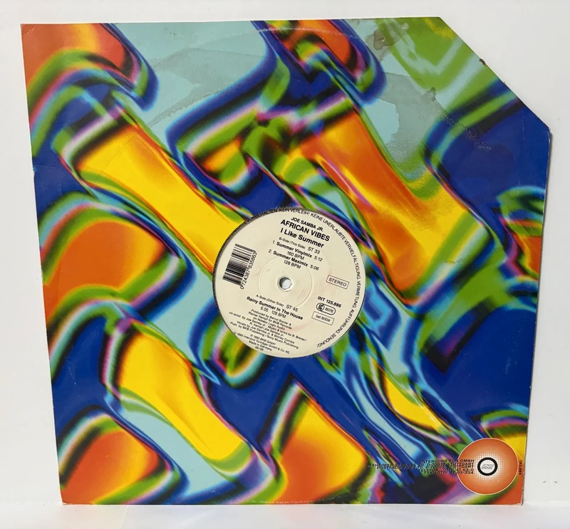Maxi Single 12" - Joe Samba Jr African Voices - I like Summer