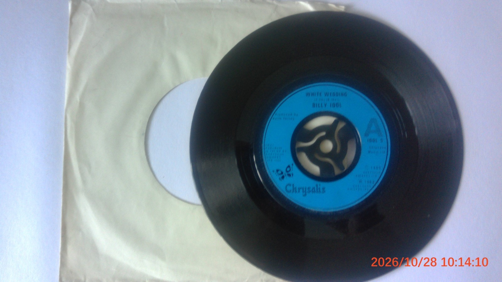 Billy Idol - White Wedding - 7" Vinyl Single 1985
