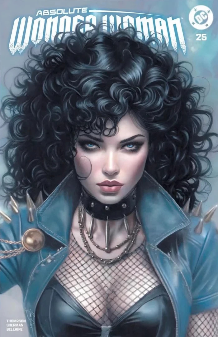 ABSOLUTE WONDER WOMAN #25 NATALI SANDERS TRADE EXCLUSIVE LTD PRESALE 10/28