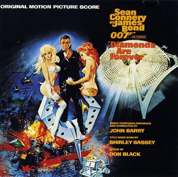 John Barry Diamonds Are Forever (Original Motion Picture Score) EMI Records USA