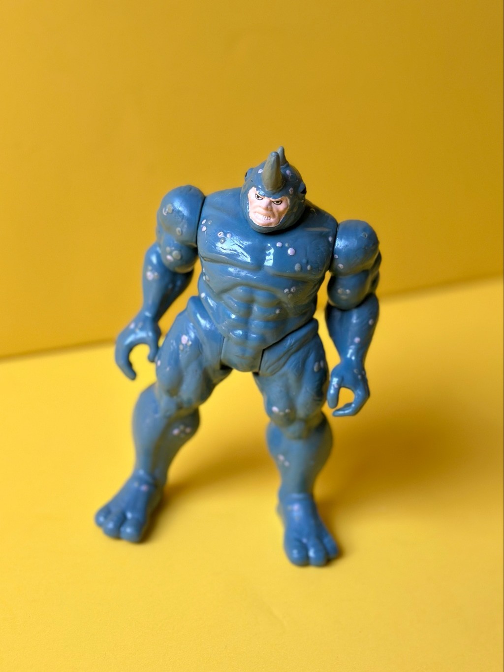 VINTAGE ToyBiz RHINO Action Figure 1994 Marvel Spiderman The Animated Series 5"