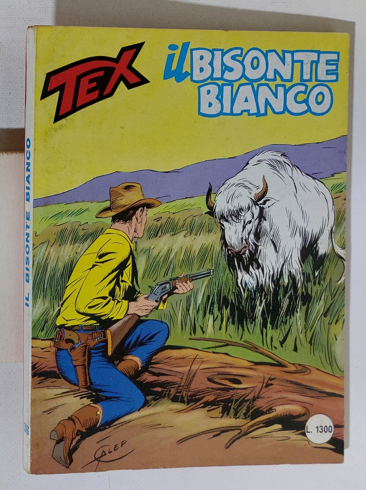 48293 TEX n. 316 - Il bisonte bianco - Bonelli 1987