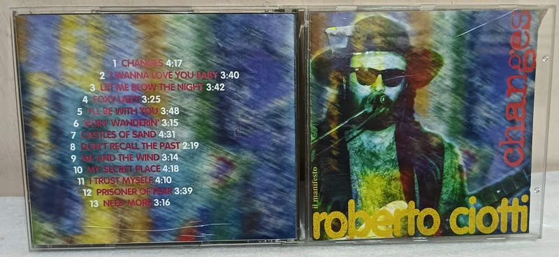 CD originale di Roberto Ciotti " Changes "