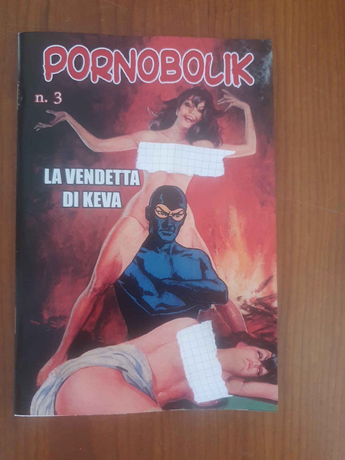 Diabolik Presenta: PORNOBOLIK,  La vendetta di keva- Albetto Inedito Per Adulti 