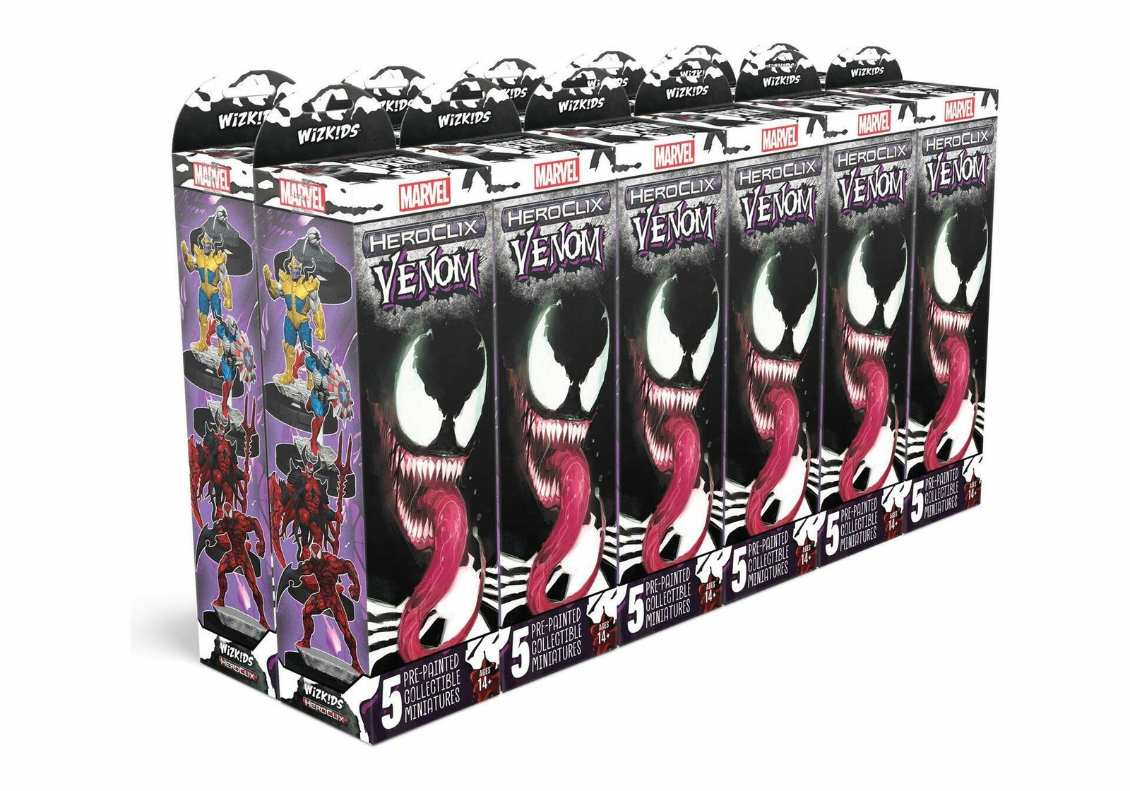 Marvel HeroClix Venom Booster Brick Mattoncino