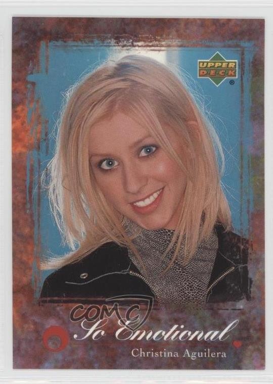 2000 Upper Deck Christina Aguilera Reflection Christina Aguilera #34 0b5