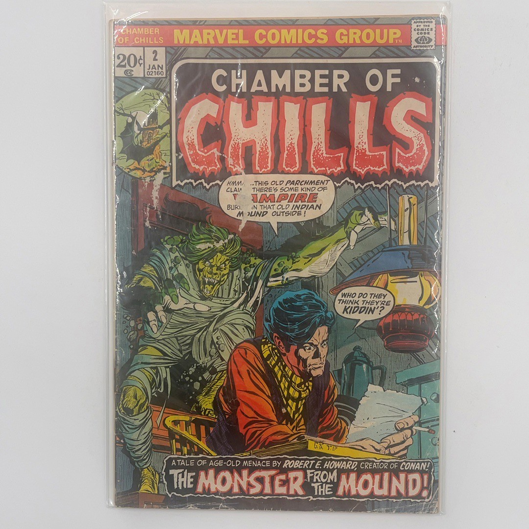 Marvel Chamber of Chills #2 January 1973 Bronze Age Horror Comic