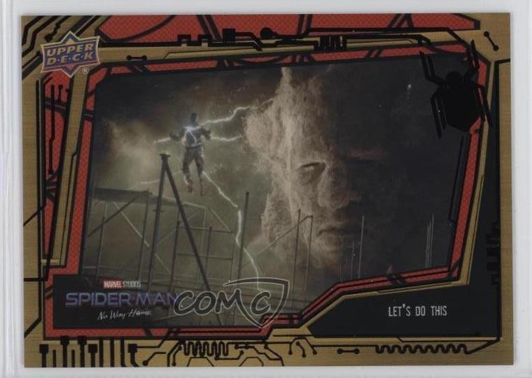 2023 Marvel Studios' No Way Home Foil 21/299 Spider-Man Let's Do This #30 u0h