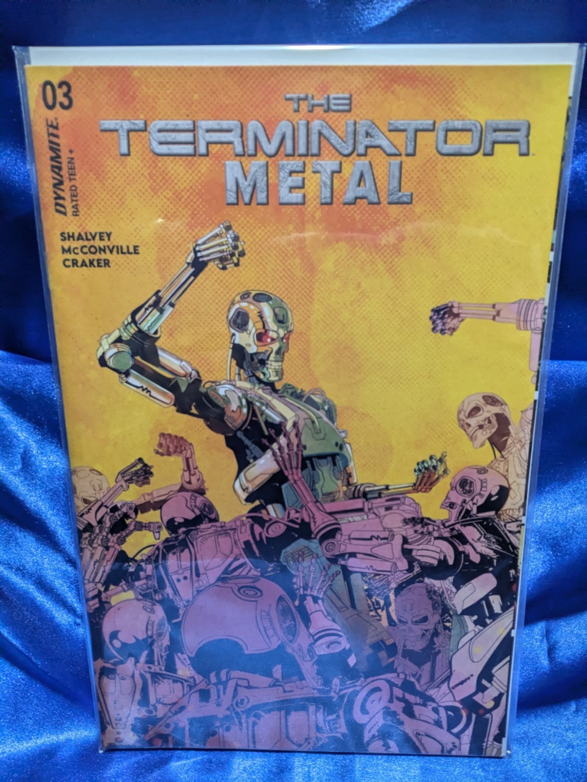 Terminator Metal #3 Cover C variante Sebastian Piriz.  Combiniamo. Imballiamo bene.
