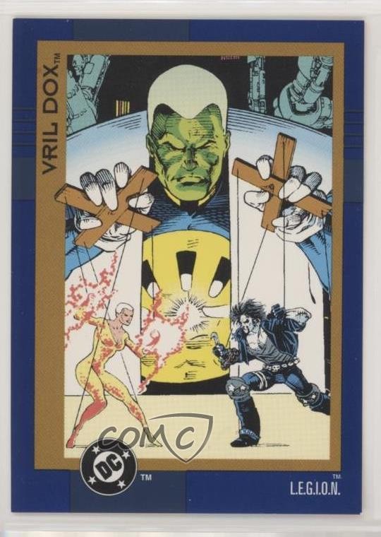 1993 SkyBox DC Cosmic Teams Vril Dox #72 0u7