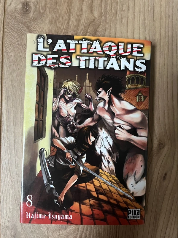 L’attaque des titans tome 8