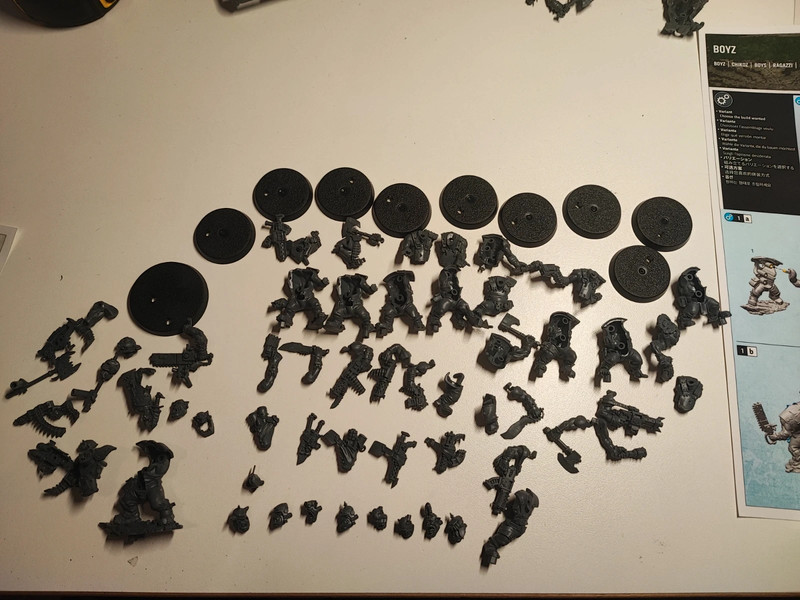 Warhammer 40k Armageddon Ork Boyz Boys
