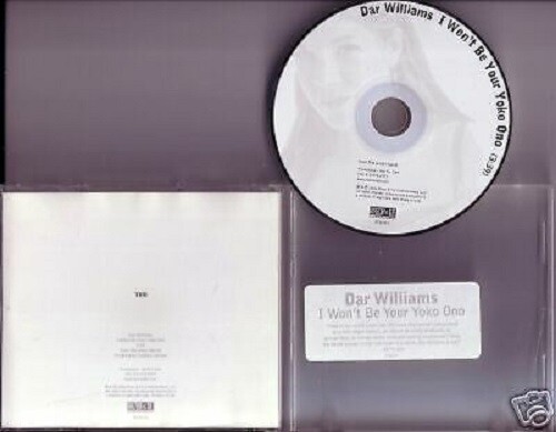 Dar Williams I wont be Your Yoko ono PROMO DJ CD Single