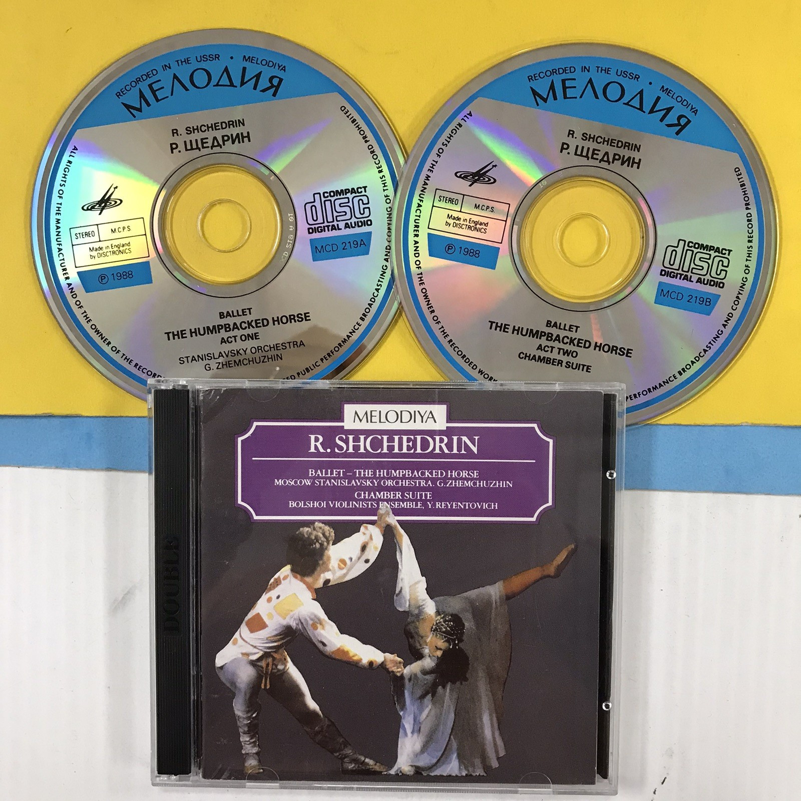 Rodion Shchedrin The HUMPBACKED HORSE & CHAMBER SUITE 2009 UK 2CD