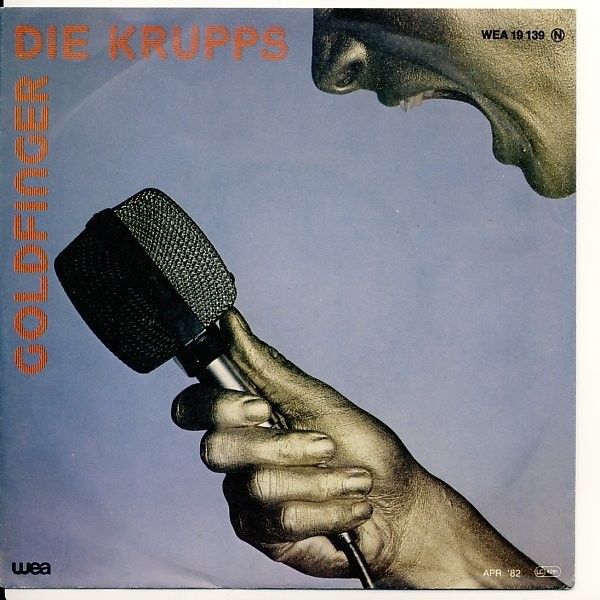 Die Krupps - Goldfinger (7", Single) (Near Mint (NM or M-)) - 4326929874
