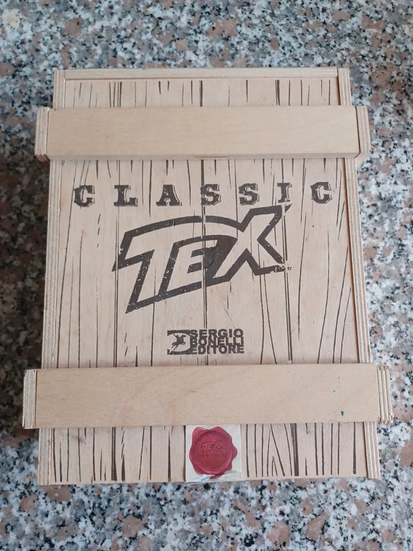 Tex cofanetto Dynamite in legno