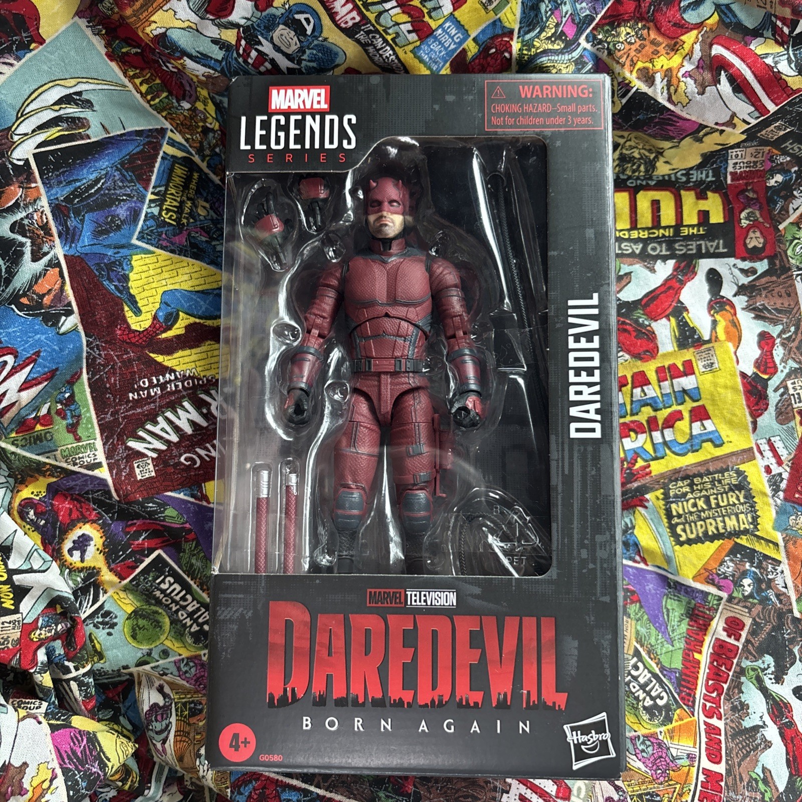 Marvel Legends DAREDEVIL: BORN AGAIN 6 Inch Action Figure NEW Free Shipping