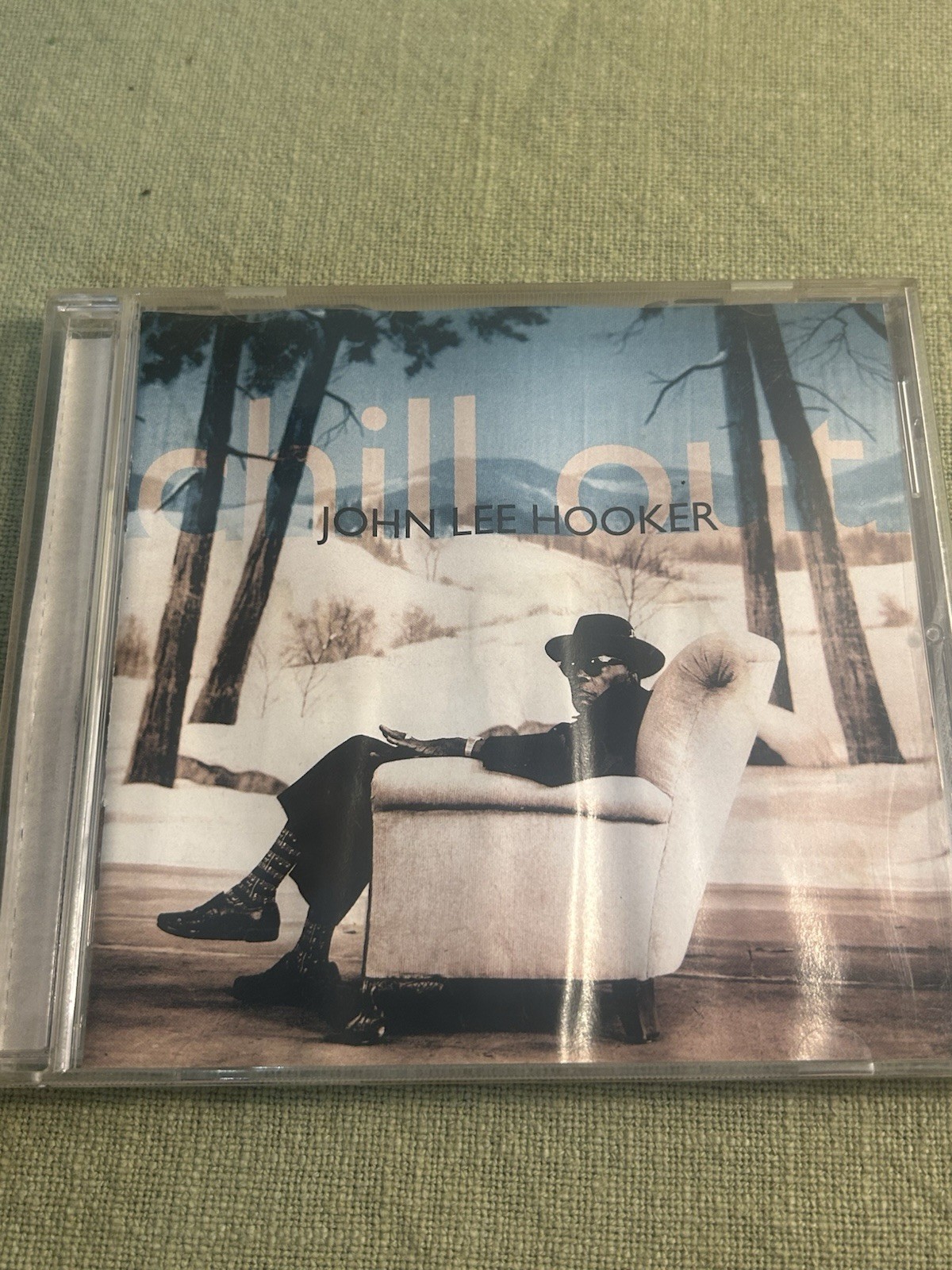 John Lee Hooker Chill Out (1995) Blues Album CD - Virgin 7243 8 40107 2 0