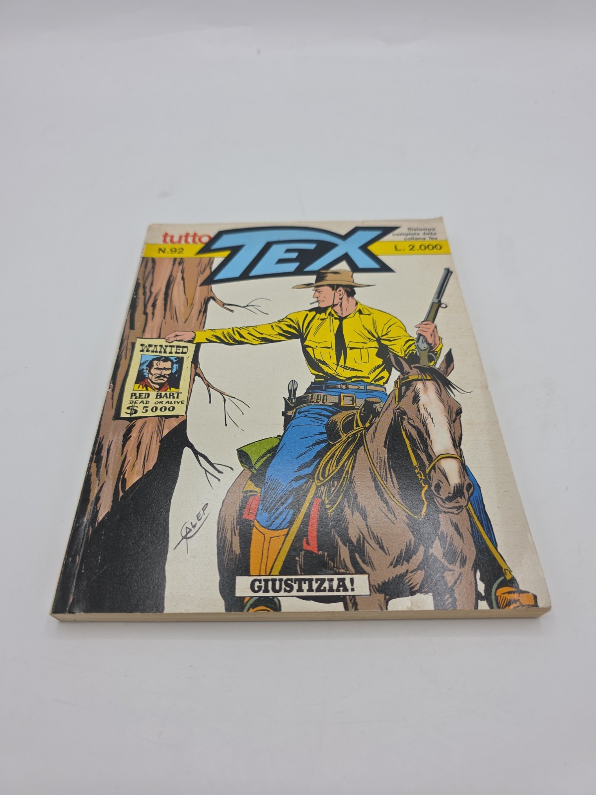 TEX 92 - tutto Tex originale - Giustizia! - buone/ottime condizioni 