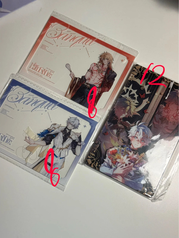 phainon & mydei honkai star rail merch bulk (can take separately)