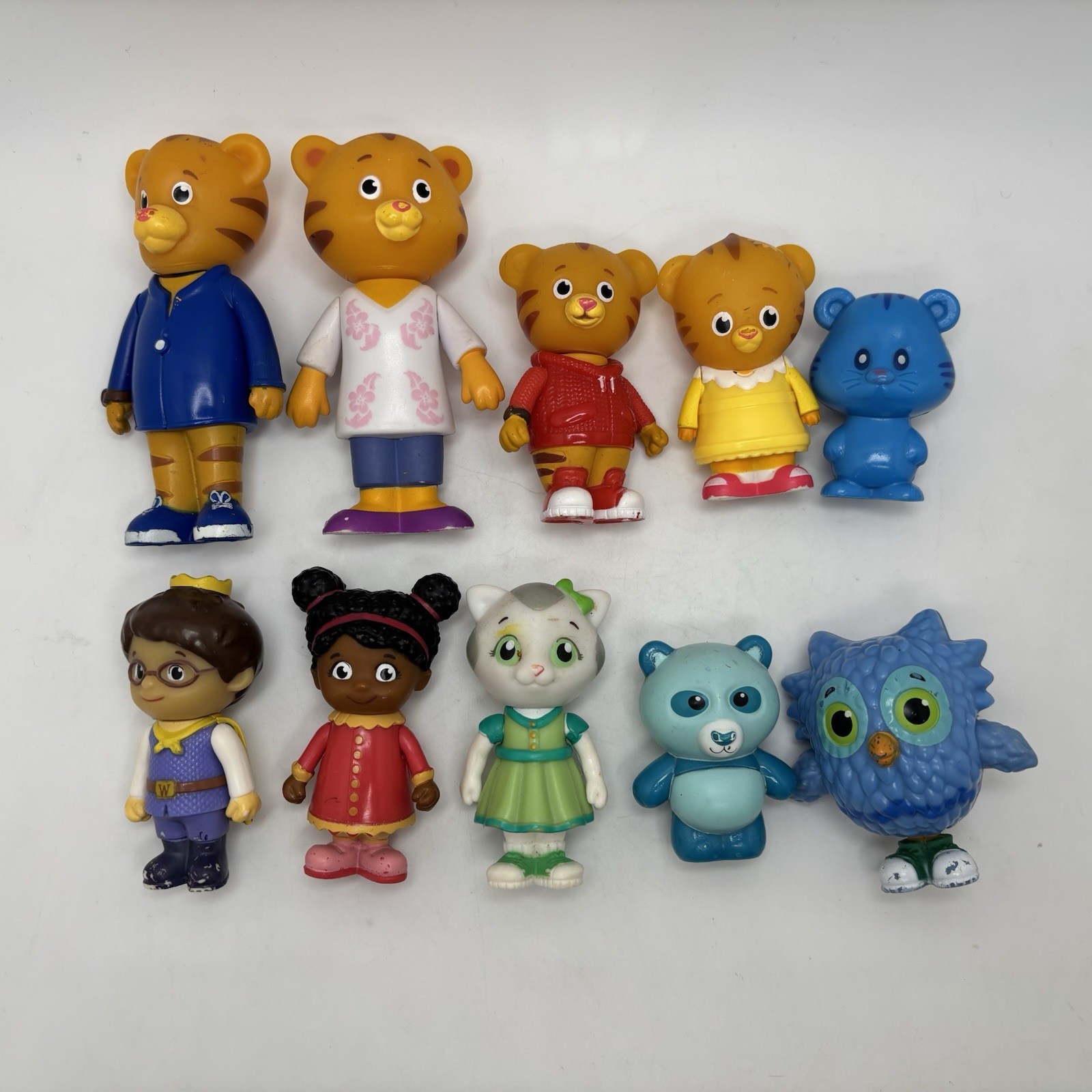 *LOT OF 10* Daniel Tiger’s Neighborhood Character Figures PBS Kids (Pre-Owned)