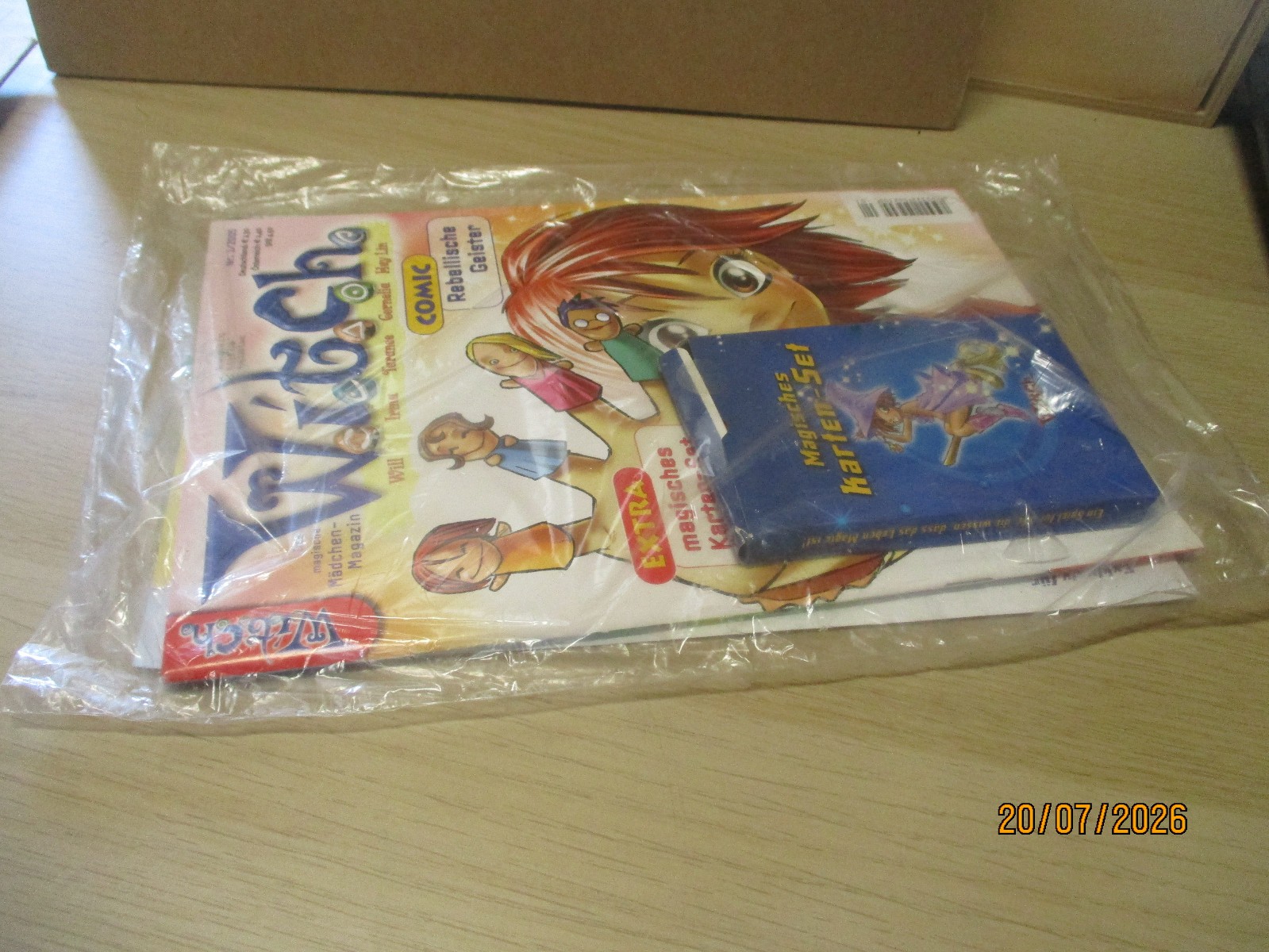 W.i.t.c.h. # 1/2005 pellicola originale saldata con supplemento