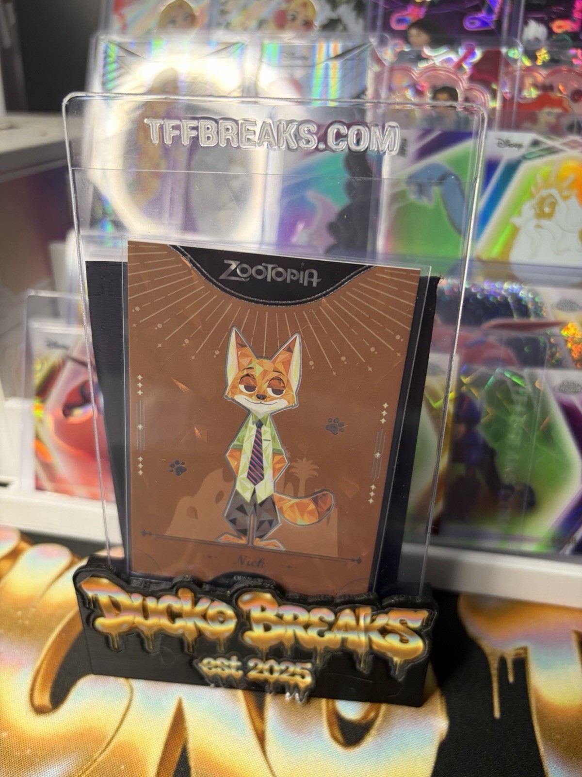 Nick Wilde Obsidian 0916 /365 Vancards Moonlight