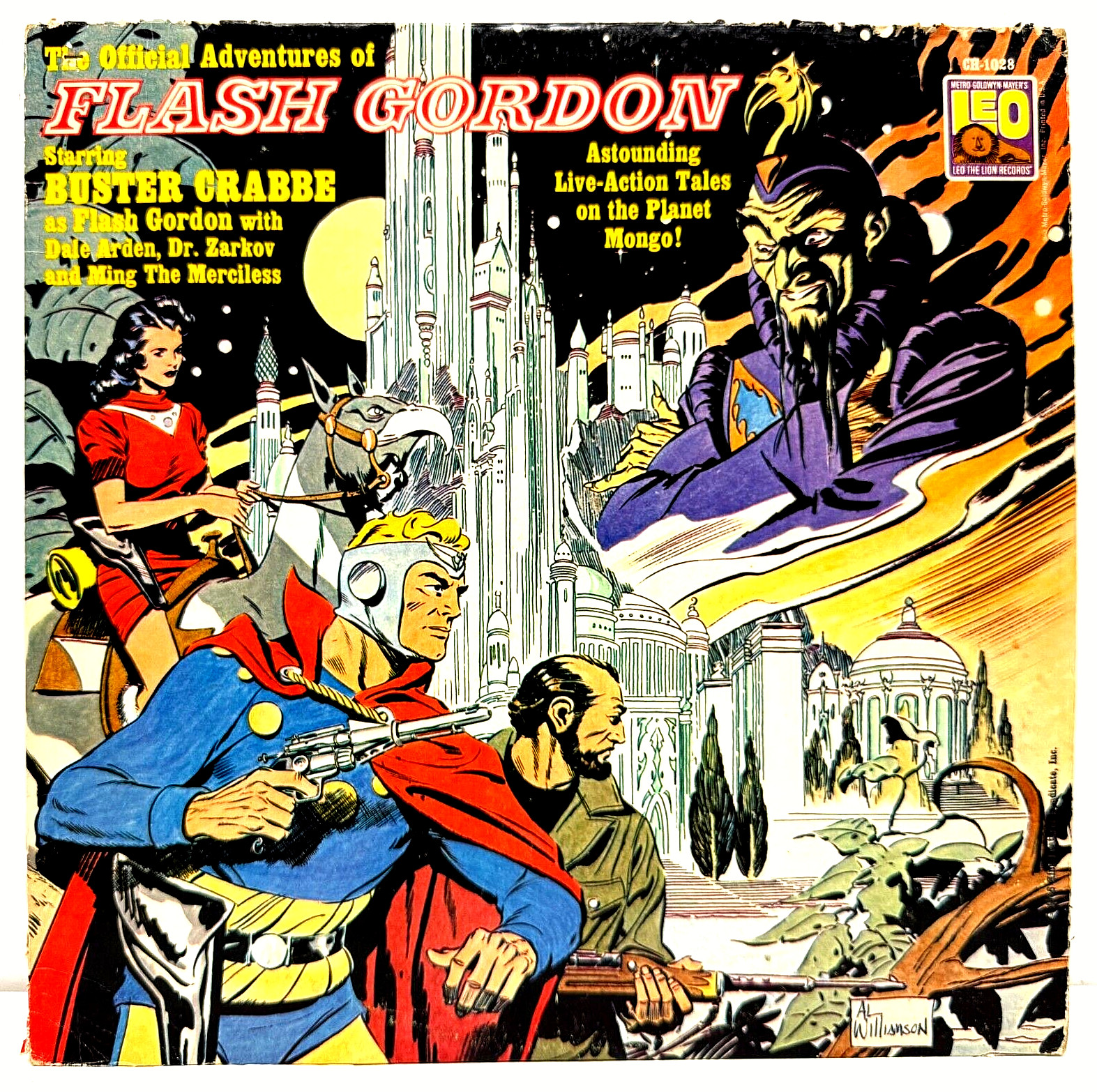 The Official Adventures Of Flash Gordon 1966 Vinyl Leo the Lion Records 1st Prs