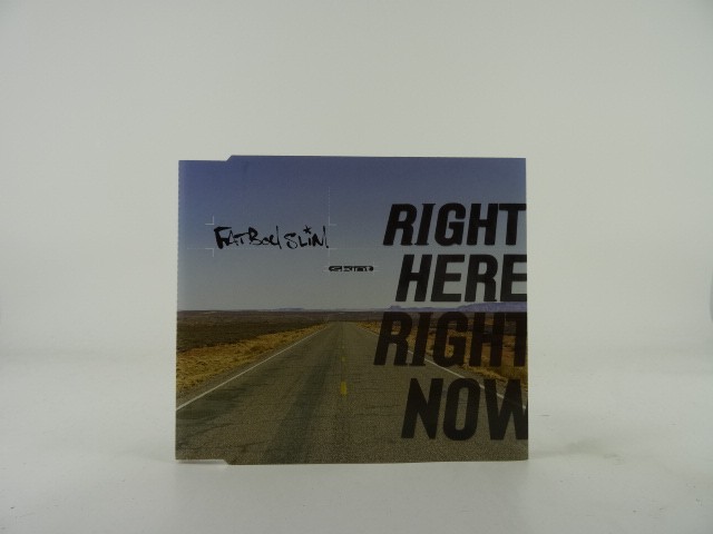 FATBOY SLIM RIGHT HERE RIGHT NOW (A17) 3 Track CD Single plus Picture Sleeve SKI