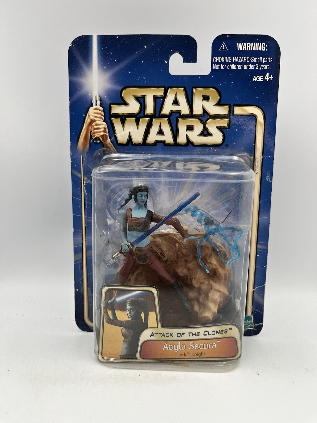 Star Wars Modellino L'attacco dei cloni Aayla Secura Jedi Knight 3.75 2002