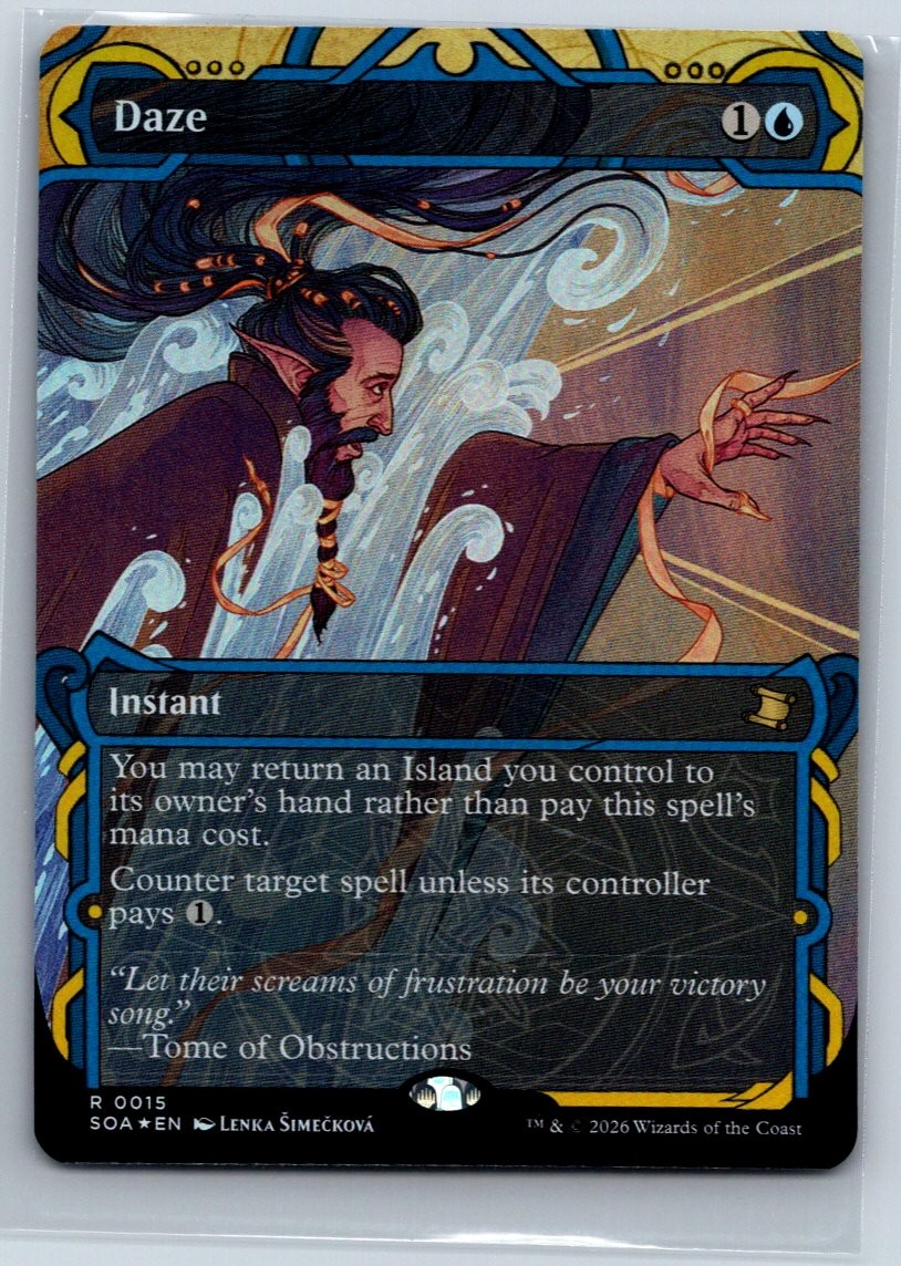 Daze #15 Foil Secrets of Strixhaven: Mystical Archive MTG - NM