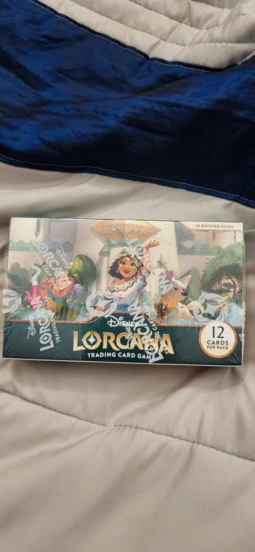 Booster Box Archazias Island Lorcana Disney selado em inglês.