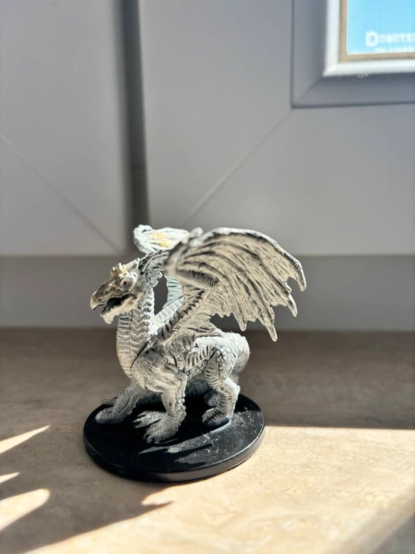 Giovane Drago Bianco D&D