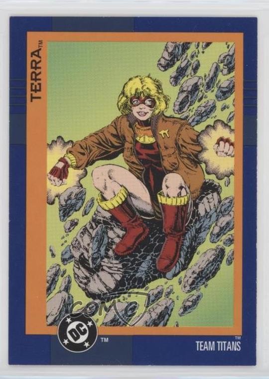 1993 SkyBox DC Cosmic Teams Terra #69 00ah