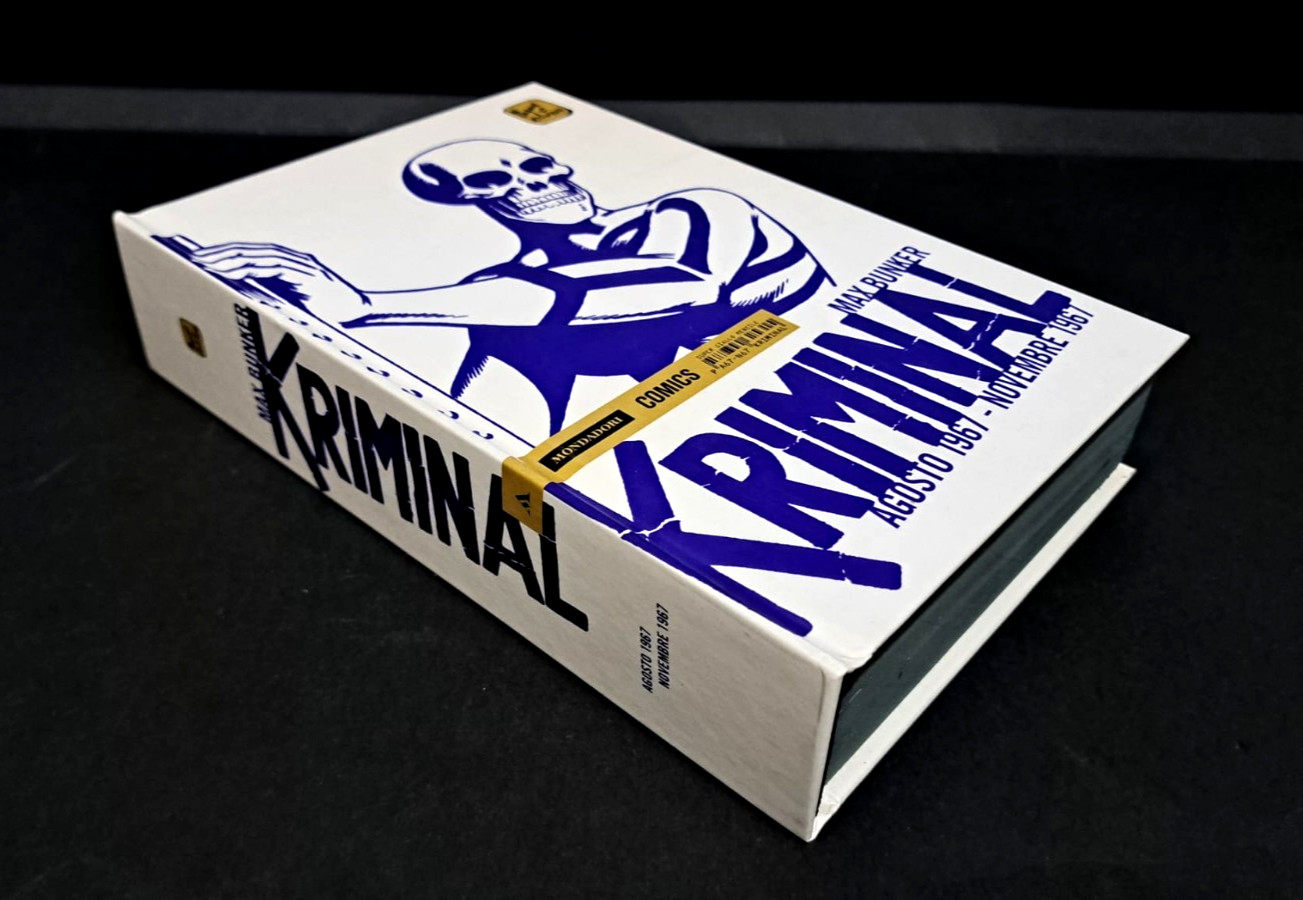KRIMINAL AGOSTO 1967 - NOVEMBRE 1967 CARTONATO MONDADORI COMICS 2014 OTTIMO+