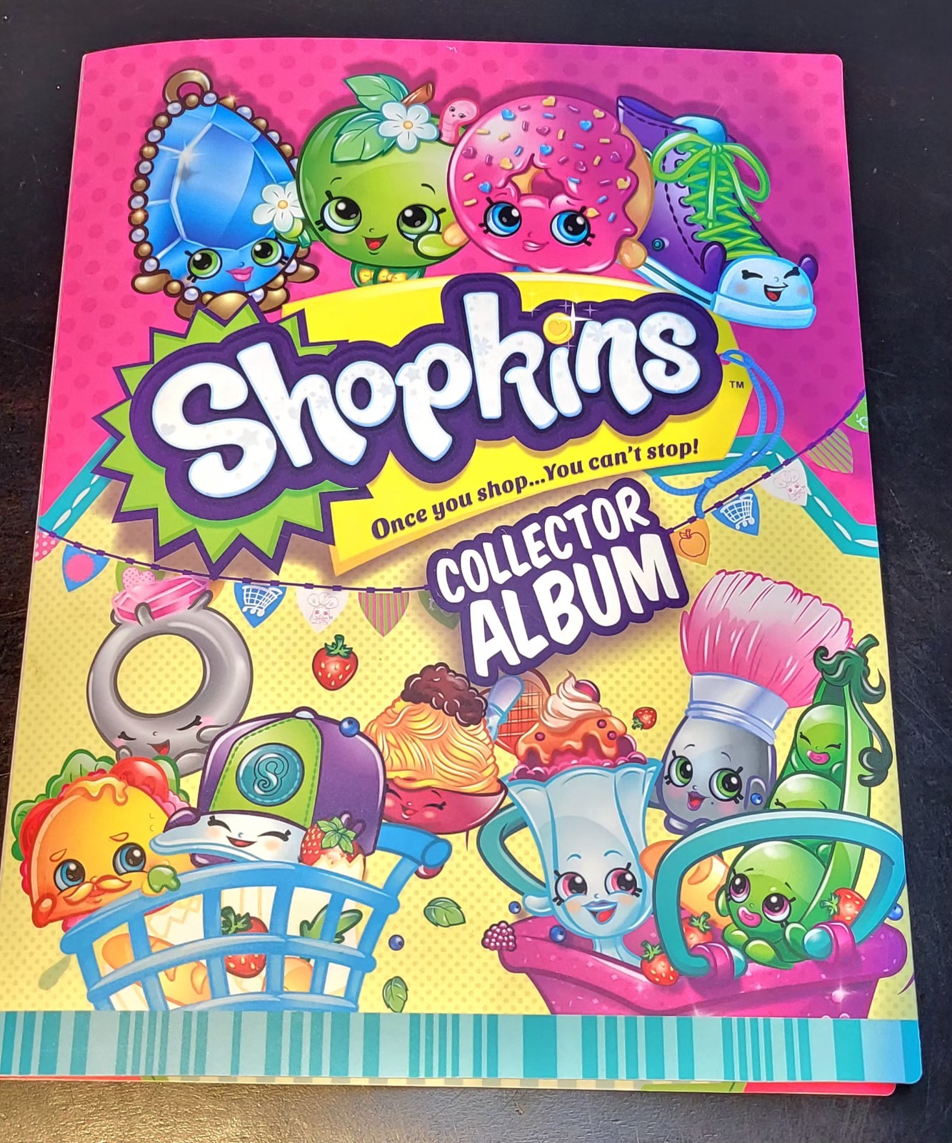 Season 3  Shopkins Collector's Cards And Collector Album 99 Card's